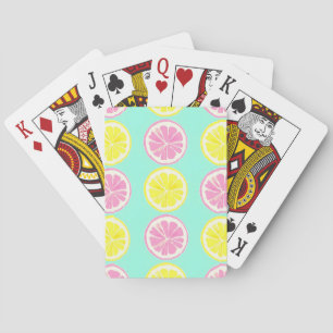Citrus Symphony Playing Cards