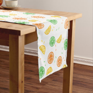 Citrus Table Road Short Table Runner