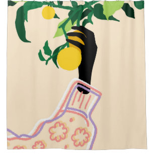 Citrus Touch Shower Curtain