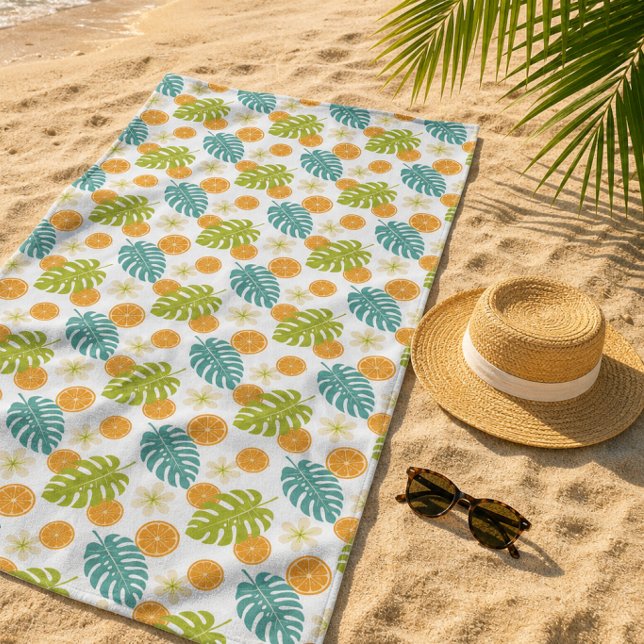 Citrus Tropical Beach Towel (Citrus Tropical Beach Towel)