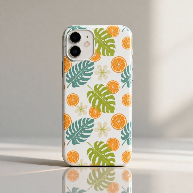 Citrus Tropical iPhone 16 Case (Citrus Tropical iPhone Case)