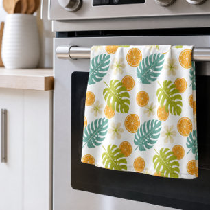 Citrus Tropical Tea Towel