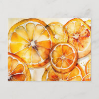 Citrus Watercolor Alcohol Ink