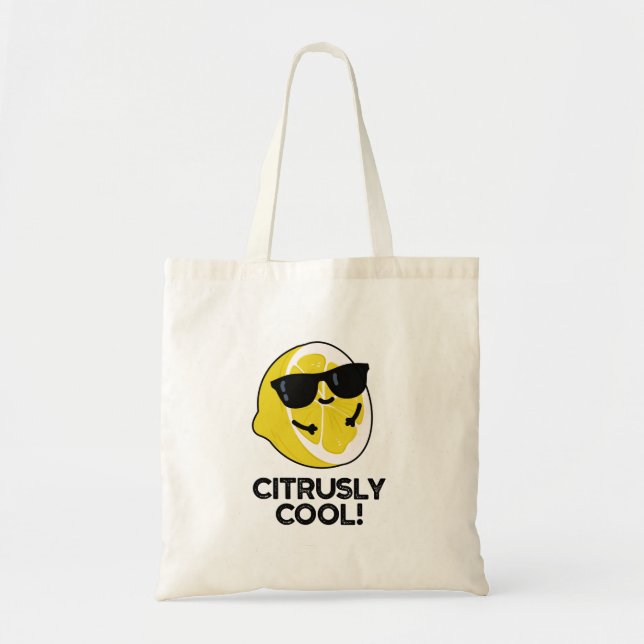 Citrusly Cool Funny Citrus Pun  Tote Bag (Front)