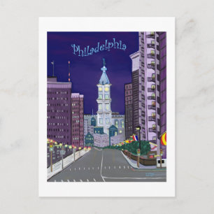 City Alight Postcard