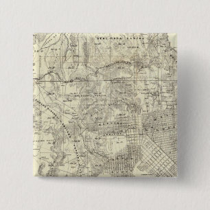City and County of San Francisco 15 Cm Square Badge