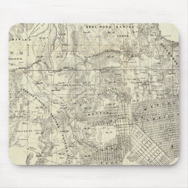 City and County of San Francisco Mouse Pad (Front)