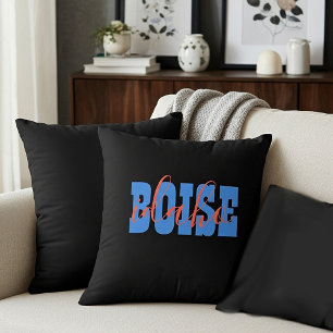 City and state custom cushion