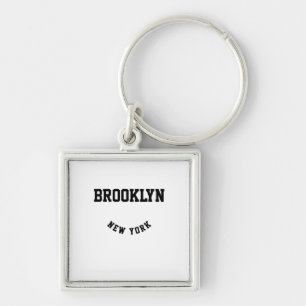 City and State Custom Location   Key Ring