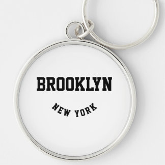 City and State Custom Location Keychain