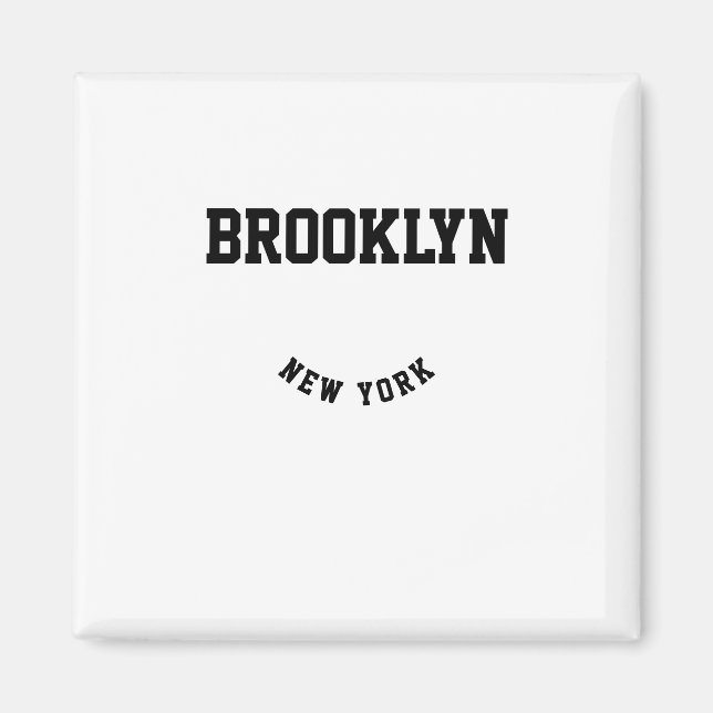 City and State Custom Location  Magnet (Front)