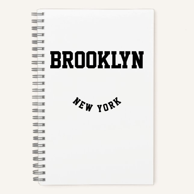 City and State Custom Location  Notebook (Front)