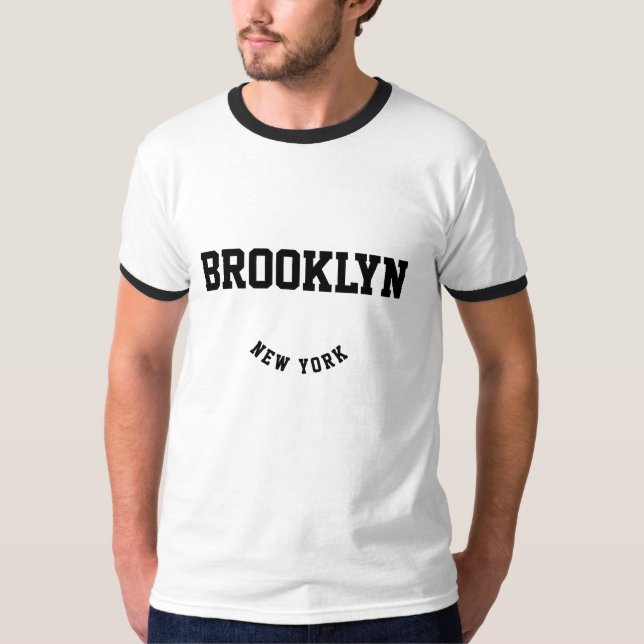 City and State Custom Location   T-Shirt (Front)