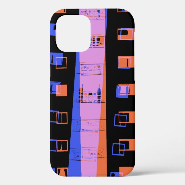 City apartment building at night Case-Mate iPhone  Case (Back)
