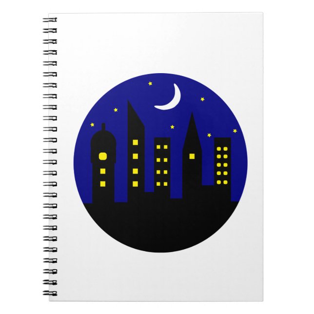 city at night notebook (Front)
