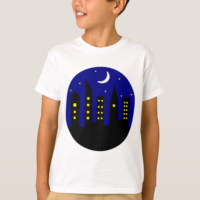 city at night T-Shirt (Front)