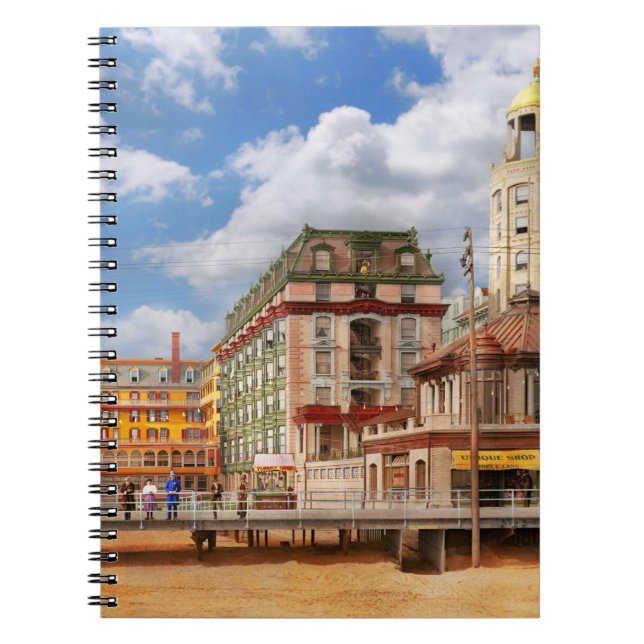 City - Atlantic City, NJ - The Dennis Hotel 1908 Notebook (Front)