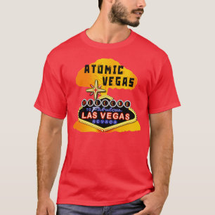 City Atomic Vegas Las Vegas Sign Blast T-Shirt