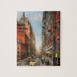 City - Boston MA - State St 1905 Jigsaw Puzzle