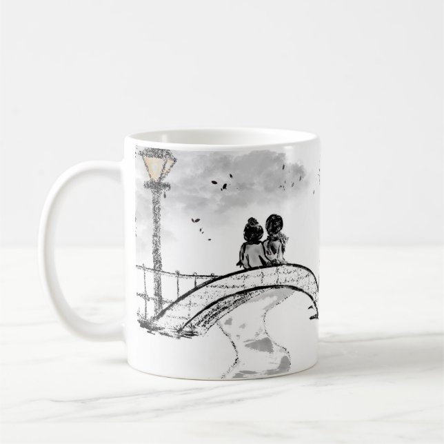 City Bridge  Coffee Mug (Left)
