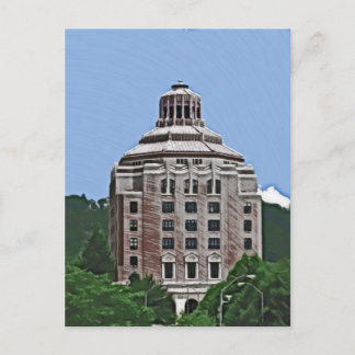 City Building, Asheville Postcard