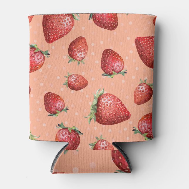 City Building: Colourful Urban Pattern Can Cooler (Front)