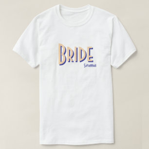 City Chic Pale Orange Bride T-Shirt