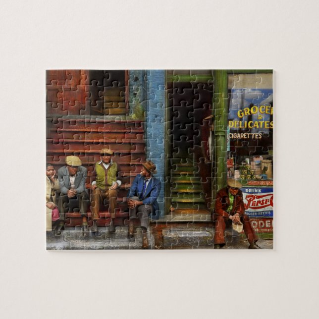 City - Chicago IL - Southside Deli 1941 Jigsaw Puzzle (Horizontal)