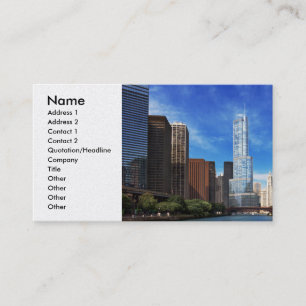 City - Chicago IL - Trump Tower Business Card