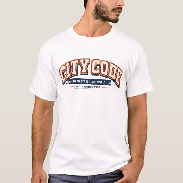 City Code — Urban Street Essentials  T-Shirt (Front)