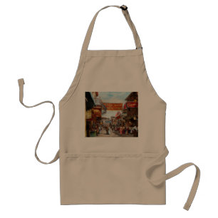 City - Coney Island NY - Bowery Beer 1903 Standard Apron