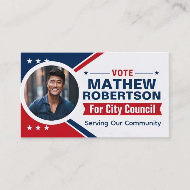 City Council Business Card (Front)