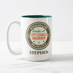 City Council Member custom Two-Tone Coffee Mug