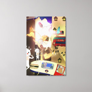 City escape 2013 canvas print