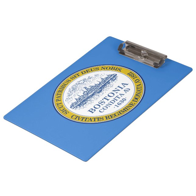 City Flag of Boston (Massachusetts) Clipboard (Angled)