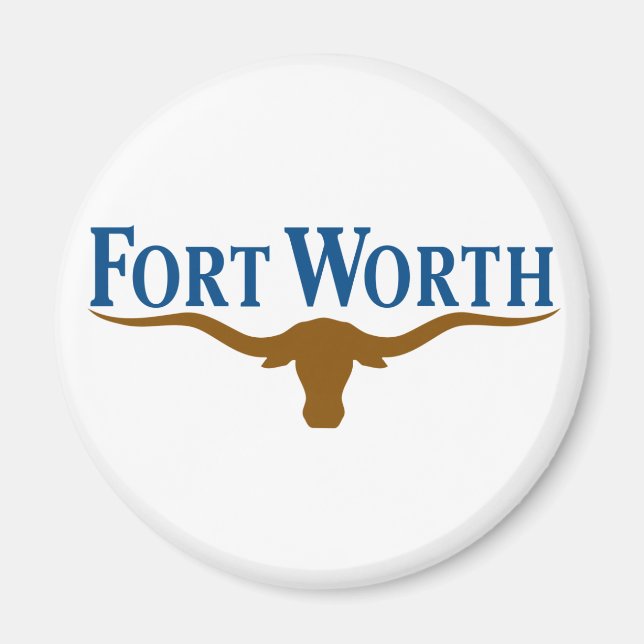 City Flag of Fort Worth (Texas) Magnet (Front)