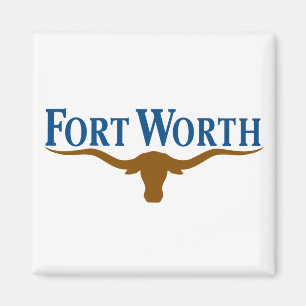 City Flag of Fort Worth (Texas) Magnet