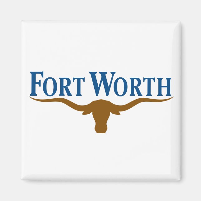 City Flag of Fort Worth (Texas) Magnet (Front)