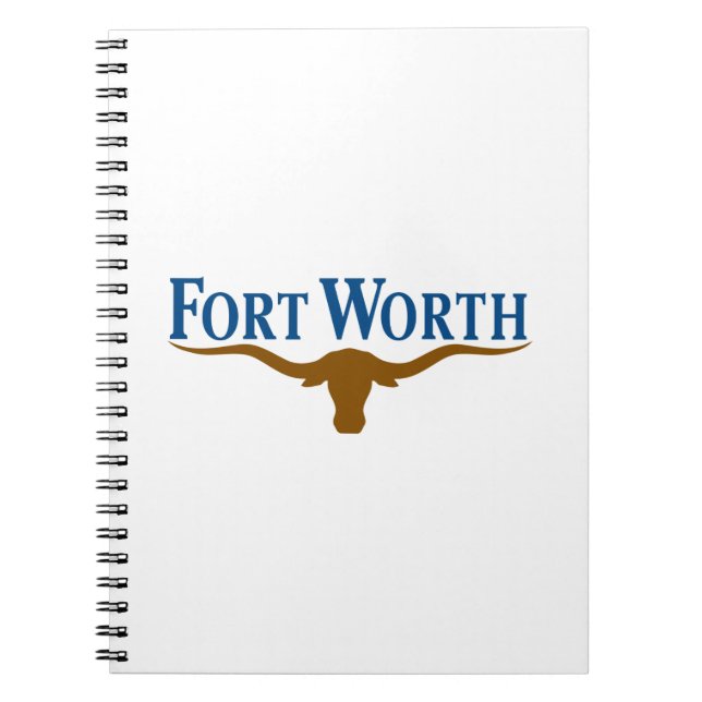 City Flag of Fort Worth (Texas) Notebook (Front)