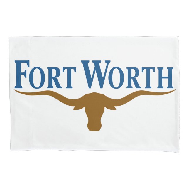 City Flag of Fort Worth (Texas) Pillowcase (Front)