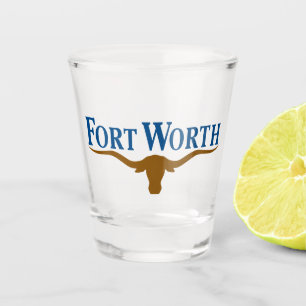 City Flag of Fort Worth (Texas) Shot Glass