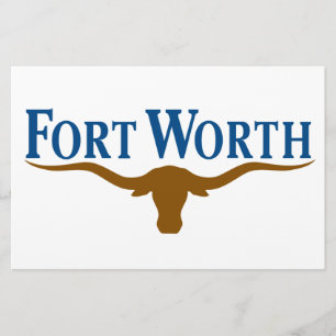 City Flag of Fort Worth (Texas) Stationery
