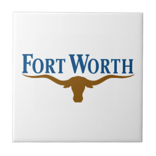 City Flag of Fort Worth (Texas) Tile
