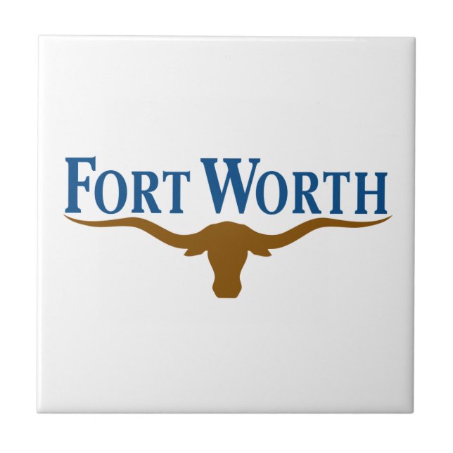 City Flag of Fort Worth (Texas) Tile (Front)