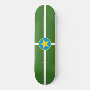 City Flag of Jackson (Mississippi) Skateboard