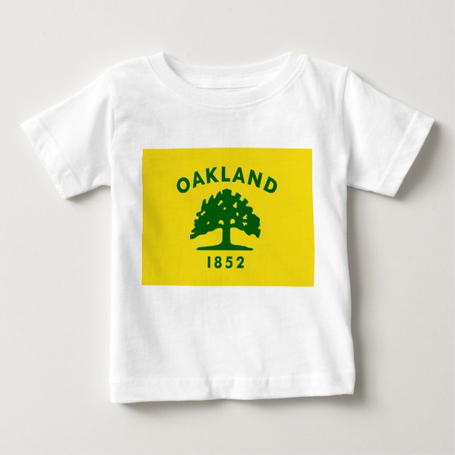 City Flag of Oakland (California) Baby T-Shirt (Front)