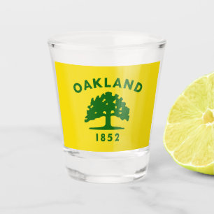 City Flag of Oakland (California) Shot Glass