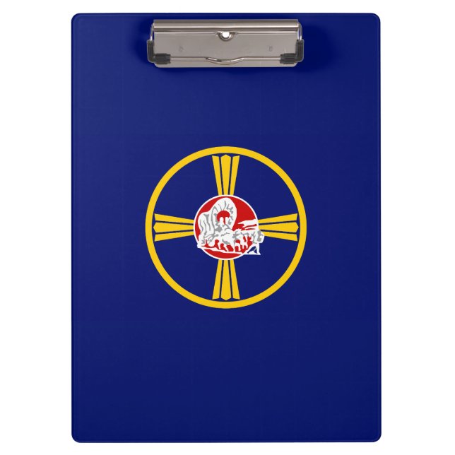 City Flag of Omaha (Nebraska) Clipboard (Front)