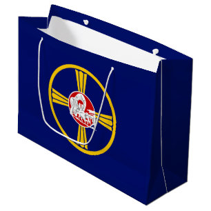 City Flag of Omaha (Nebraska) Large Gift Bag