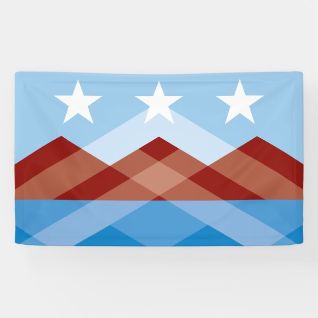 City Flag of Peoria (Arizona) Banner (Horizontal)